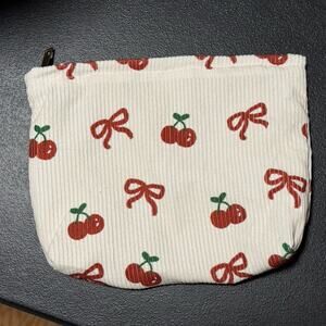 Lightweight Corduroy Make Up Bag